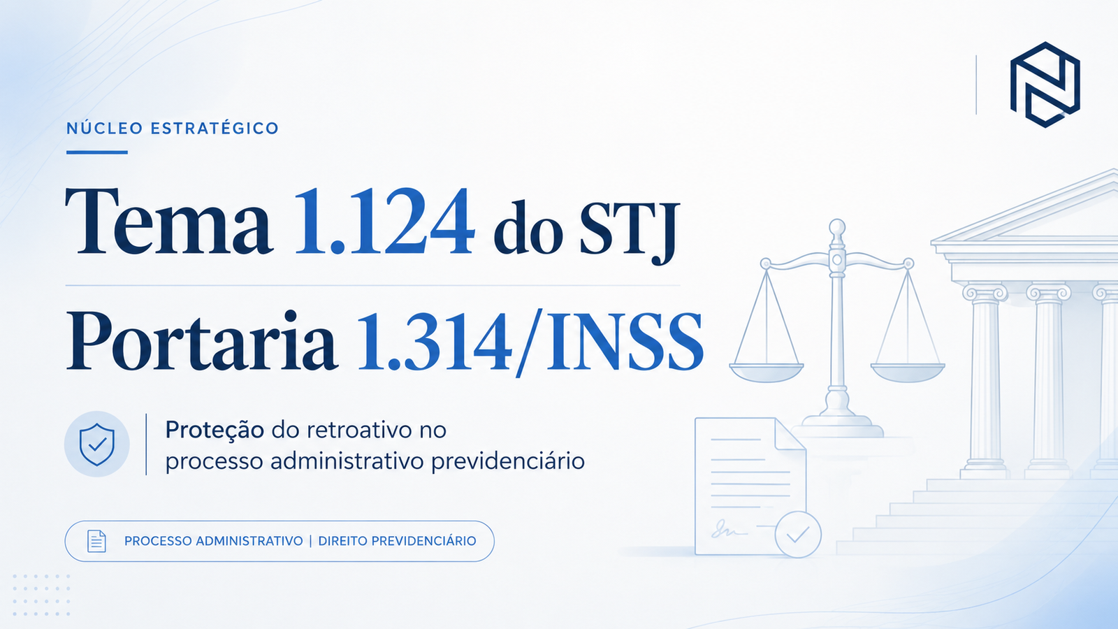 Tema 1.124 (STJ) + Portaria DIRBEN/INSS nº 1.314/2025: como o INSS tende a matar o processo.